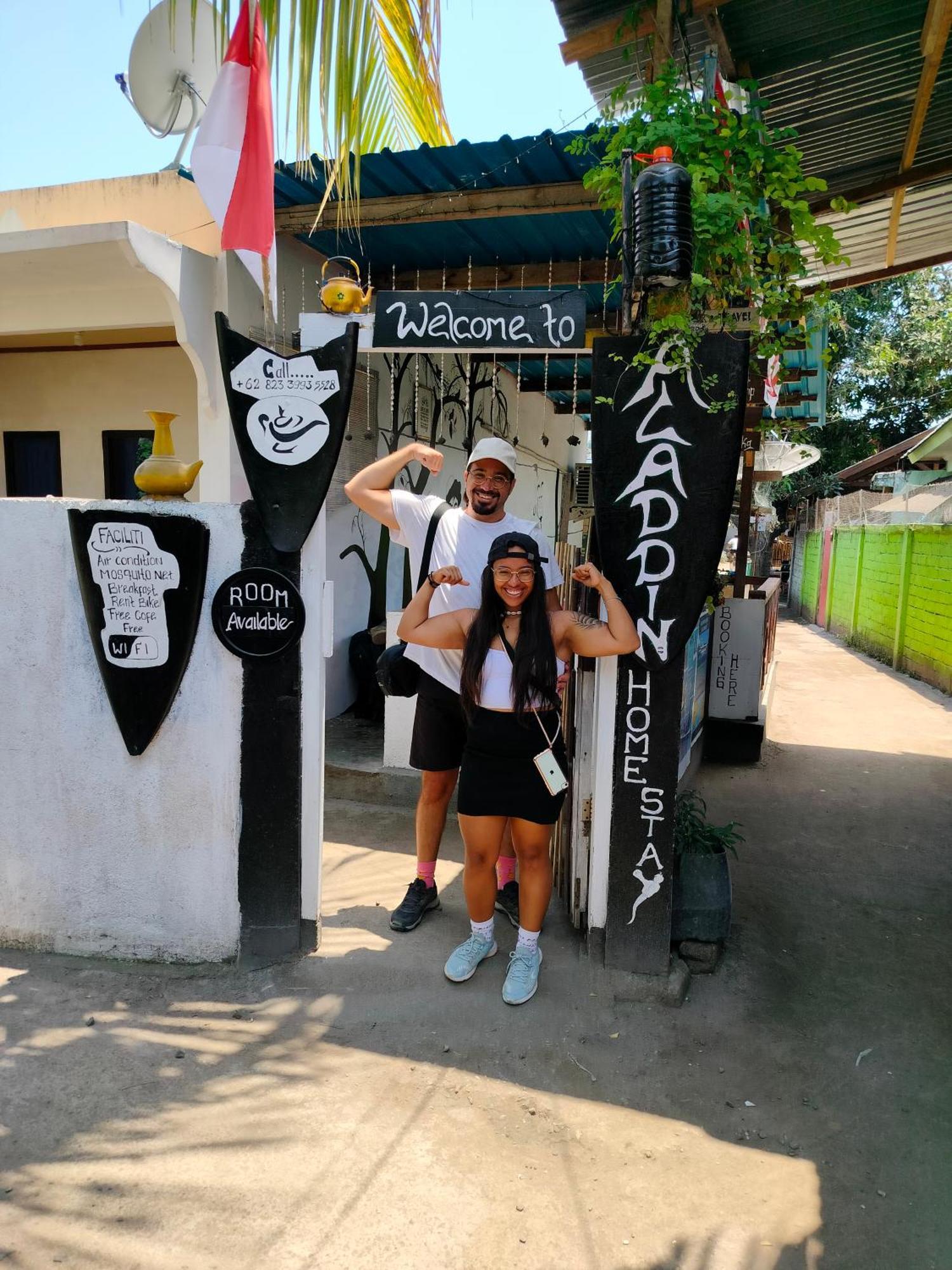 Aladdin Homestay Gili Air Eksteriør billede
